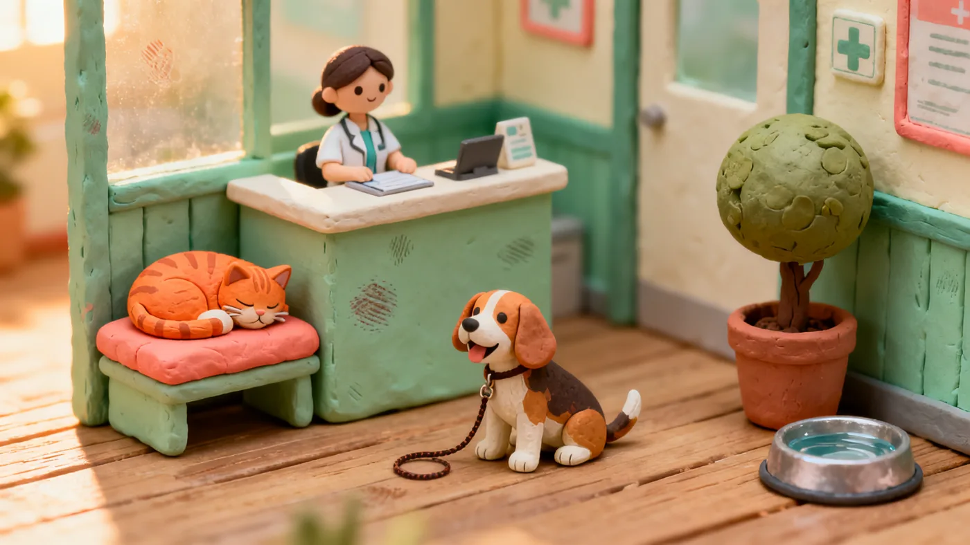 The KODA lobby in miniature